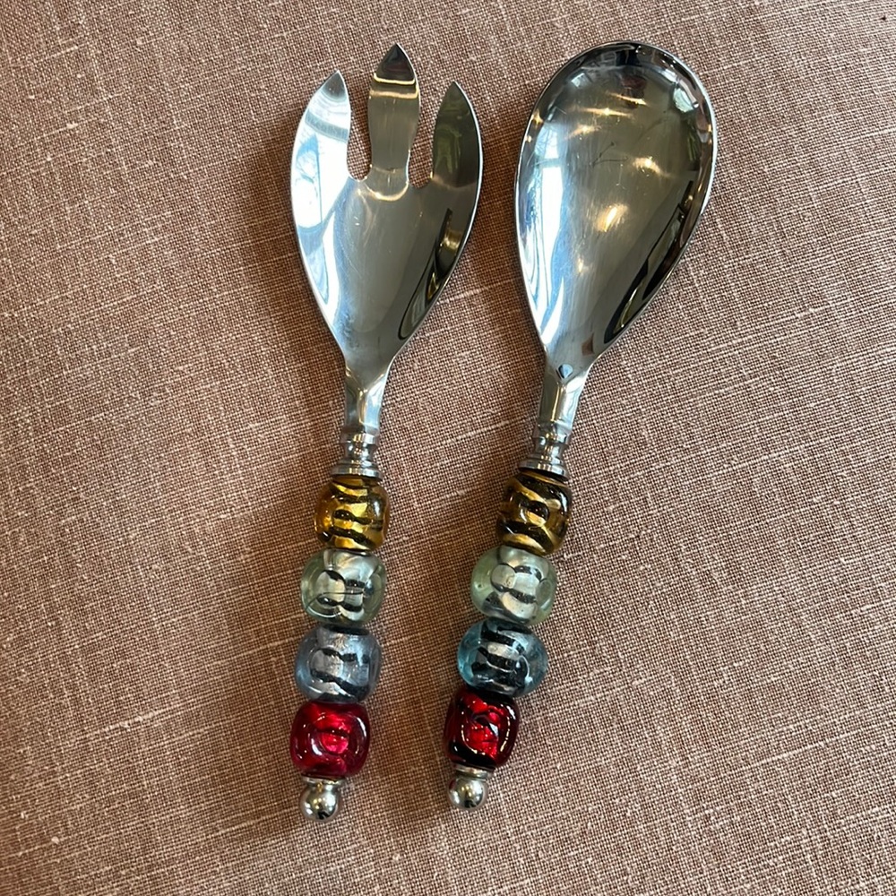 Decorative Salad Servers